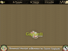 Tablet Screenshot of gastro-gagliardi.de